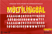 Cargoyle - Made for TV Typeface, a Sans Serif Font by Remedy667 (Thumbnail 6 of 6)