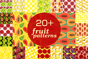 20+ fruit patterns, a Pattern Graphic by ОльгаМороз (Thumbnail 2 of 14)