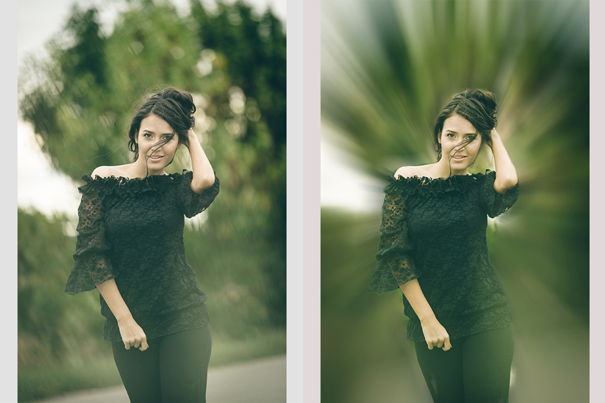 Glow Zoom Photoshop Action, an Action Add-On by KiraYamato Design Studio (Photo 7 of 12)