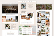 Dakota, Photographer Showit Template, a Websites & App Template by Amanda Pena Design (Thumbnail 2 of 7)