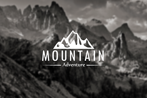 Mountain Shapes For Logos Vol 5