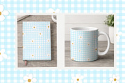 Gingham & Ditsy Floral Patterns, a Pattern Graphic by gulsengunel (Thumbnail 10 of 23)
