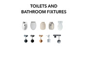 Bath Floor Plan Pack – Top Views, an Object Graphic by SketchBoyko (Thumbnail 2 of 8)