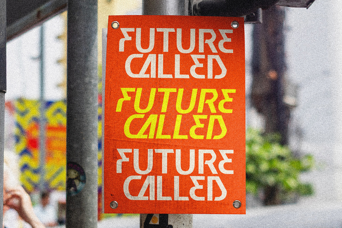 Aresca - Bold Futuristic Font, a Font by Simetrica Labs (Photo 10 of 12)
