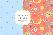SUN & FLOWERS. Patterns & Art print, a Decorative Illustration by annartdreams (Thumbnail 5 of 9)