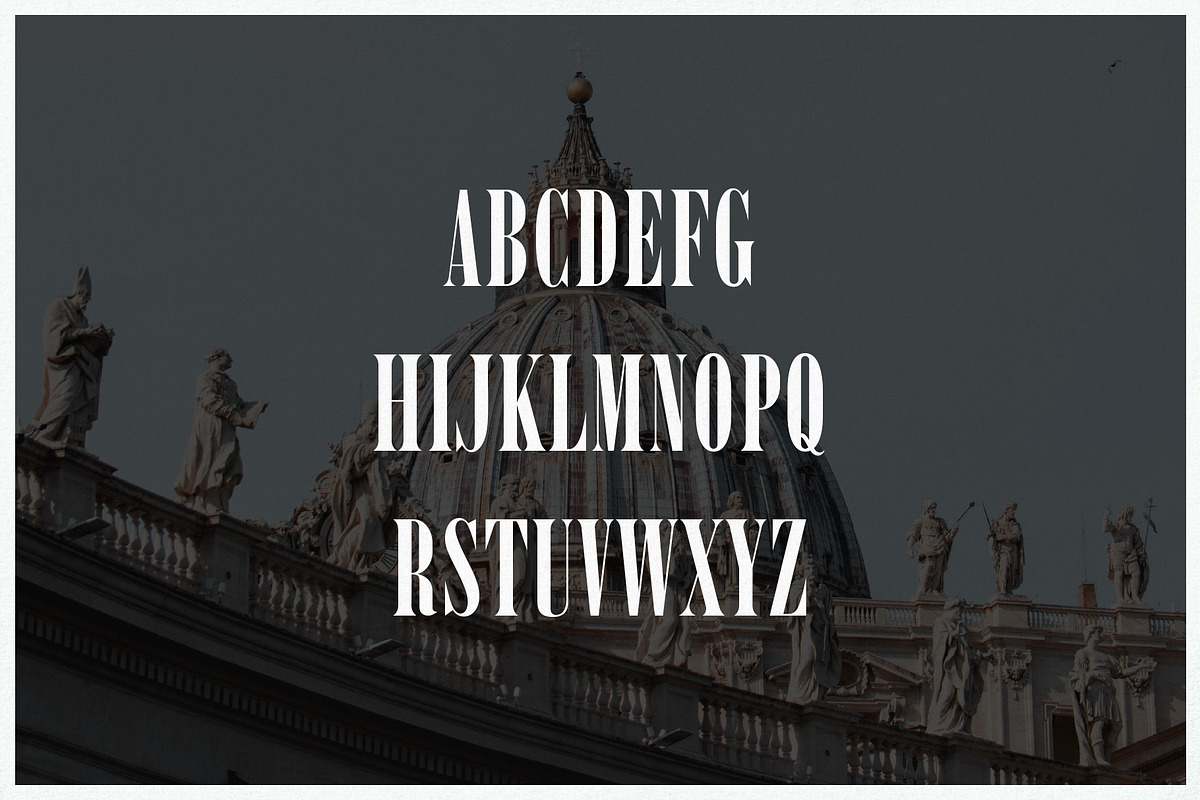 Constantine - Luxury Display Serif, a Serif Font by HipFonts (Photo 6 of 10)