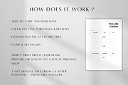 Printable Etsy Business Planner, a Stationery Template by BRANDcontent (Thumbnail 6 of 6)