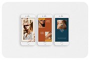 BROWN Instagram Stories, a Social Media Template by Aprilea (Thumbnail 3 of 7)