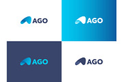 Ago A abstract letter logo template, a Branding & Logo Template by MindMuse (Thumbnail 3 of 3)