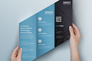Corporate Trifold Brochure, a Brochure Template by SupaTemplates (Thumbnail 3 of 4)