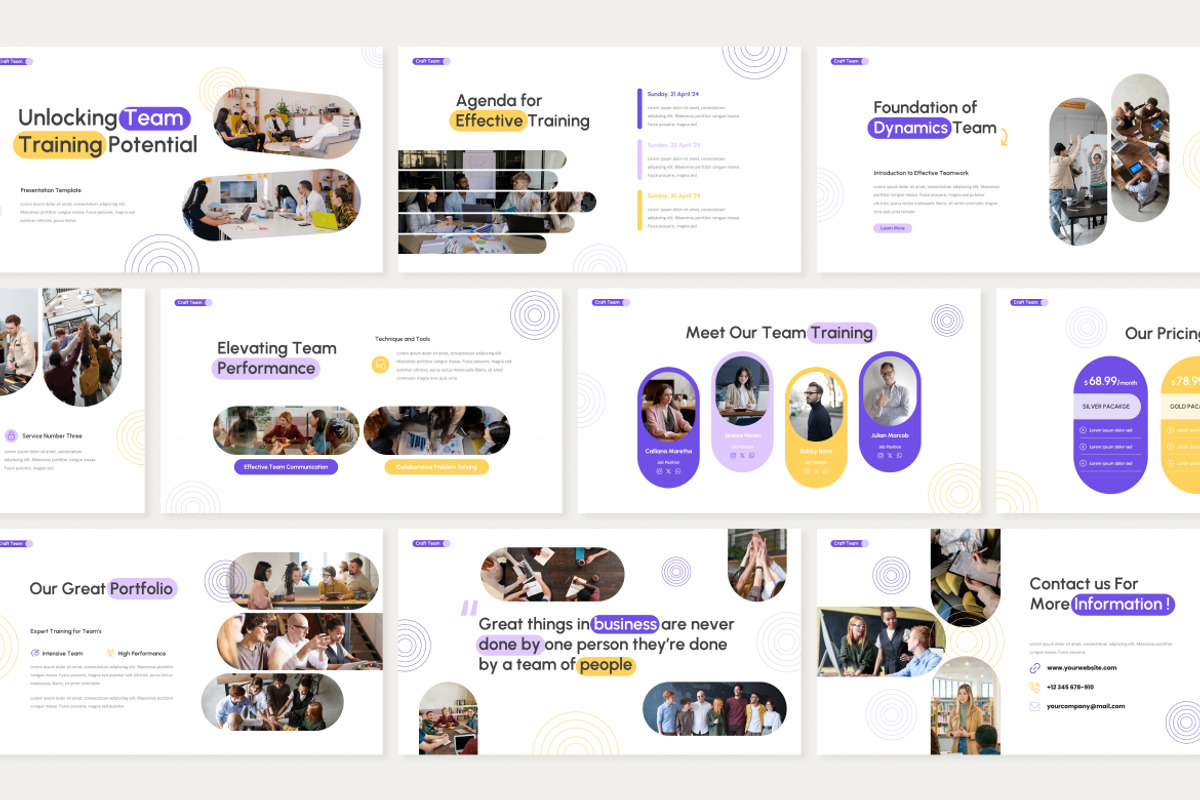 Team Training Presentation Slides, a Presentation Template by Antstheme (Photo 2 of 2)