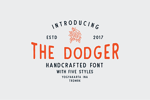 The Dodger Extras 11 Fonts !