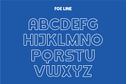 Fooe Fooe Font | Sporty Retro Font, a Sans Serif Font by WhymoreArt (Thumbnail 10 of 11)