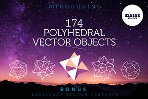 Polyhedral Vector Objects + Bonus!