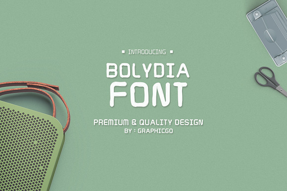Bolydia Font preview 4