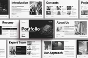 Architecture Portfolio Presentation, a Presentation Template by E-Type (Thumbnail 1 of 6)