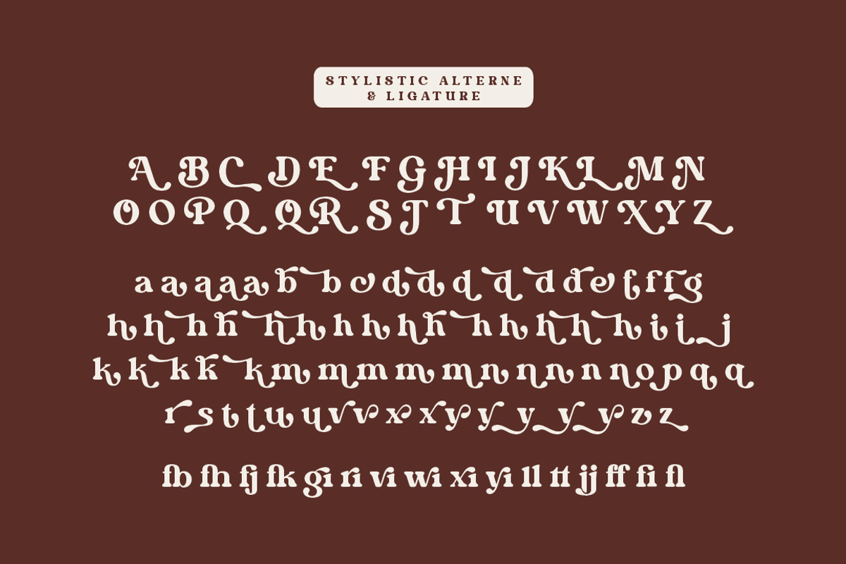 Radvin – Bold Retro Display Font, a Serif Font by Typebae (Photo 11 of 13)