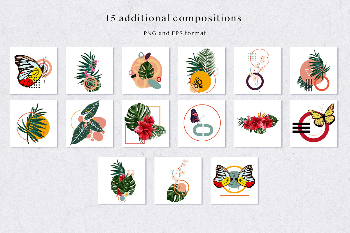 Abstract. Women. Tropical, an Object Graphic by Vera●Suleimanova (Photo 15 of 17)