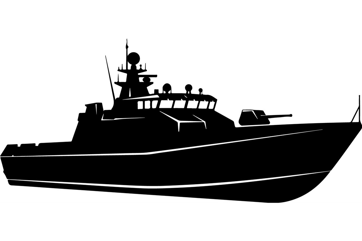 Boat Ship Silhouette Vector Mega, an Object Illustration by Designer_Momina (Photo 15 of 21)