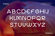 Mallesi Modern Sans, a Sans Serif Font by 160 Studio (Thumbnail 2 of 13)