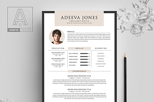 Professional Resume Template Jones