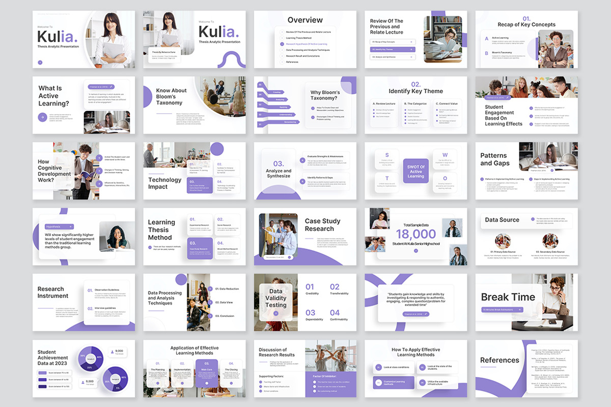 Kulia Thesis Analytic Powerpoint, a Presentation Template by kerismaker (Photo 10 of 11)