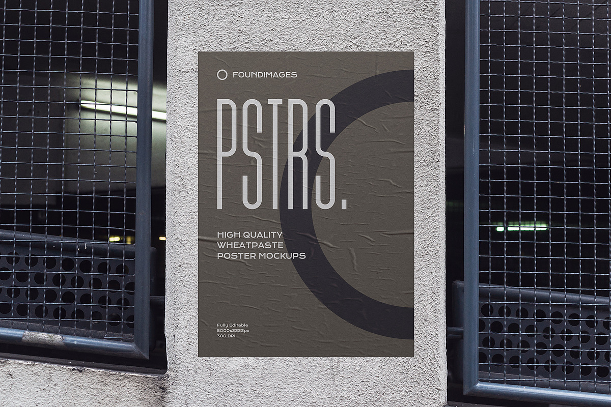 34 poster mockup bundle, an Advertising Mockup by FoundImages (Photo 5 of 34)