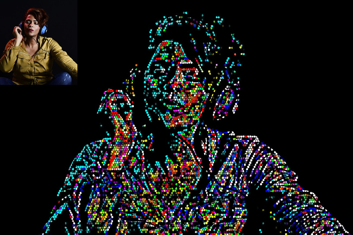 Colorful Pixel Art Action, an Action Add-On by MRI STUDIO (Photo 11 of 14)