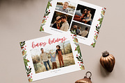 Christmas Card Template CD222, a Card Template by Salsal Design (Thumbnail 1 of 4)