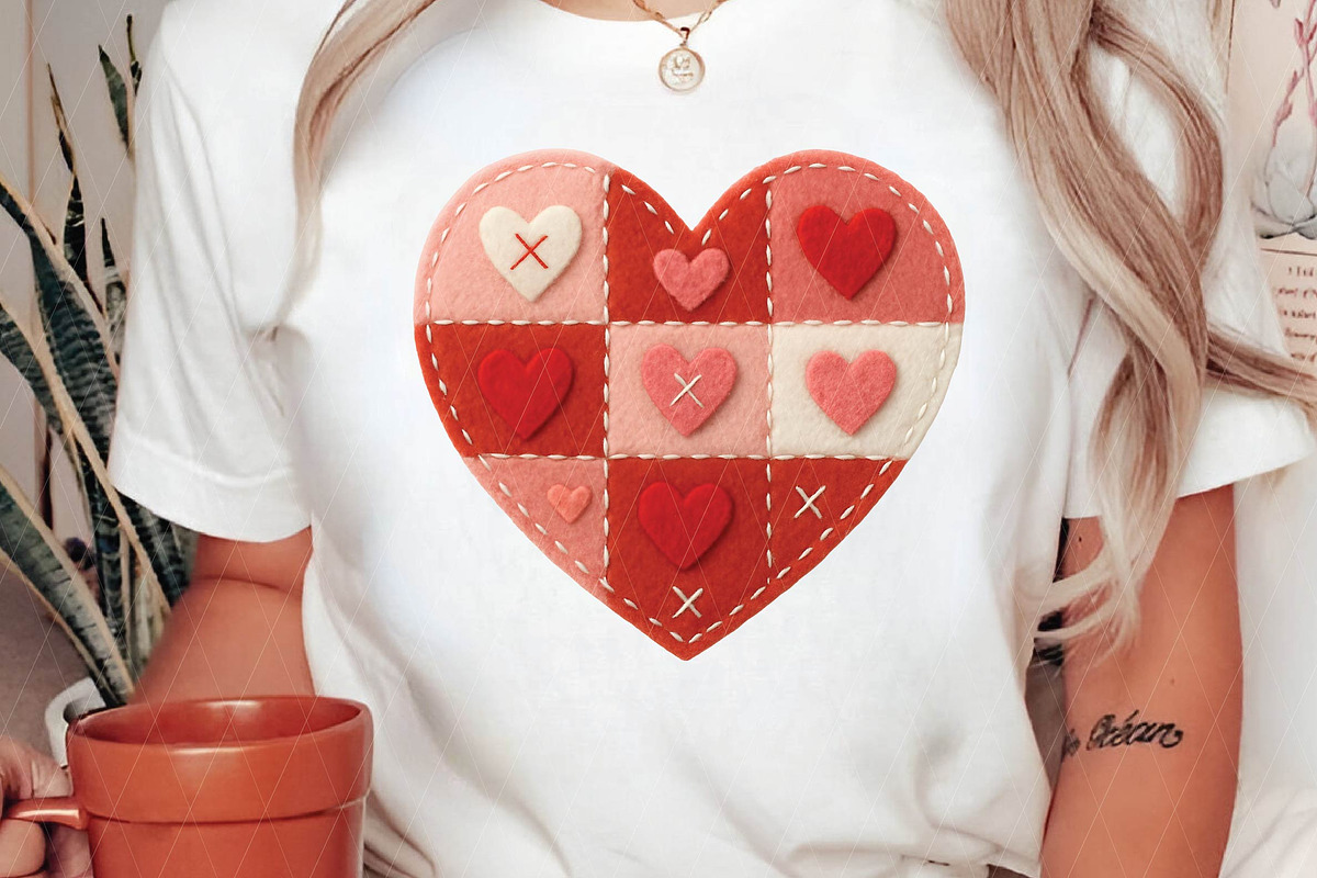 Latch Hook Patchwork Valentine Heart, an Illustration by DreamPrint404 (Photo 8 of 8)