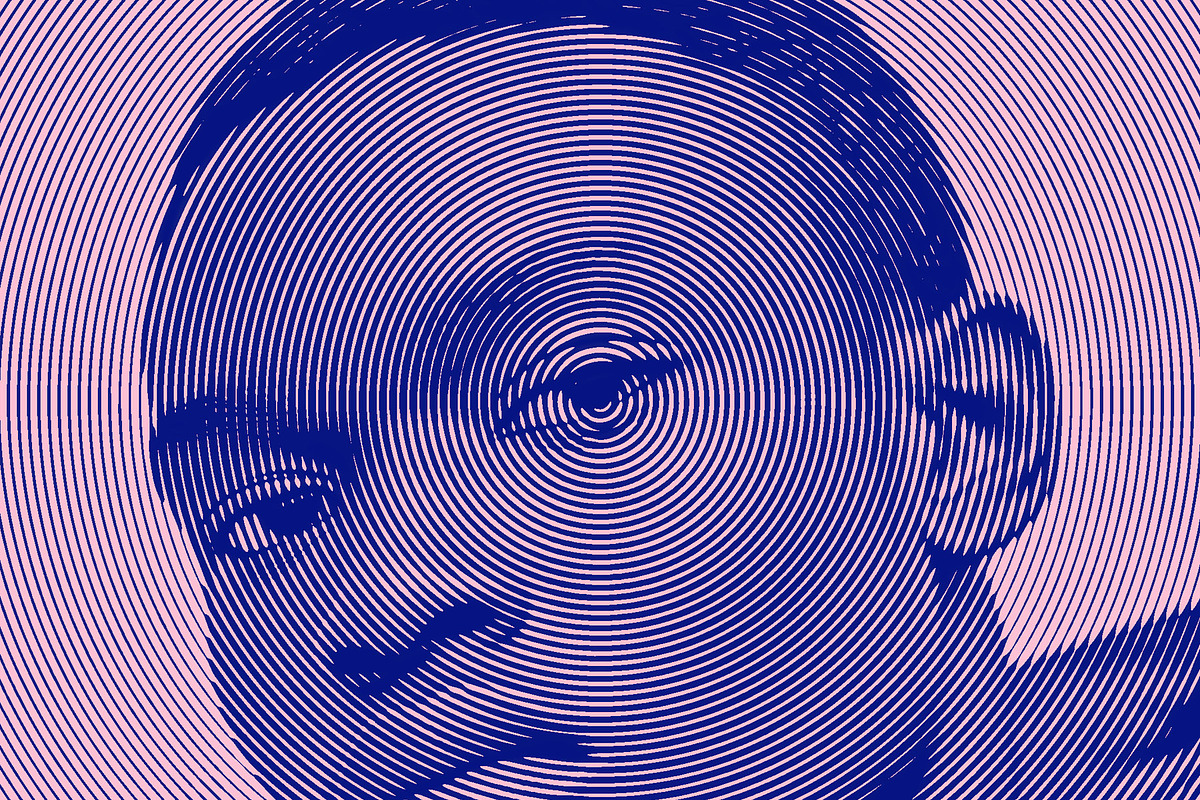 Circular Halftone Pattern Photoshop, a Layer Style Add-On by LESZ Design (Photo 6 of 6)