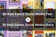 Real Estate Social Media Templates, a Templates & Theme by BoontenStudio (Thumbnail 2 of 5)