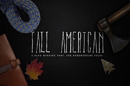 Tall American Font