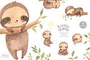 Animal BUNDLE. Watercolor, an Animal Illustration by OlliArtDesign (Thumbnail 3 of 17)