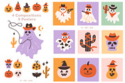Wild West Halloween Collection + SVG, a Graphic by Katrinelly (Thumbnail 4 of 9)