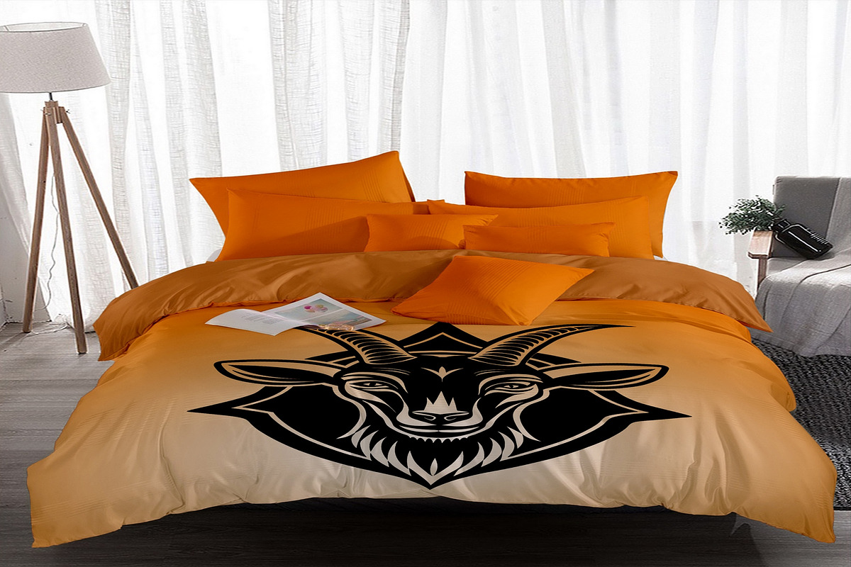 High-Quality Bedding Display, a Bottom Mockup by The Marco