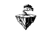 50 Floating Island Bonsai Vector Bun, an Illustration by Designs_River (Thumbnail 38 of 51)