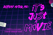 X-Rental - 1980s Retro Horror Font, a Handwritten Font by Wingsart Studio (Thumbnail 11 of 15)