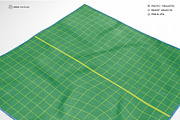 Realistic Hemmed Bandana Mockup, a Product Mockup by TIFFS (Thumbnail 2 of 5)