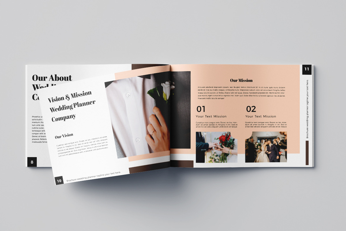 Wedding Planner Brochure Vol.4, a Brochure Template by Bewalrus Studio (Photo 8 of 11)