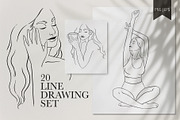 Women & flowers BUNDLE, a Graphic by heyXeni (Thumbnail 7 of 68)