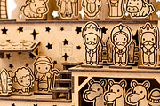 Nativity Scene Laser Cut Files, a Graphic by Lasercoldesigns (Thumbnail 4 of 4)