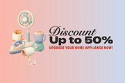 Home Appliances 3D icon pack, a Duotone Icon by Iwanistic (Thumbnail 6 of 7)
