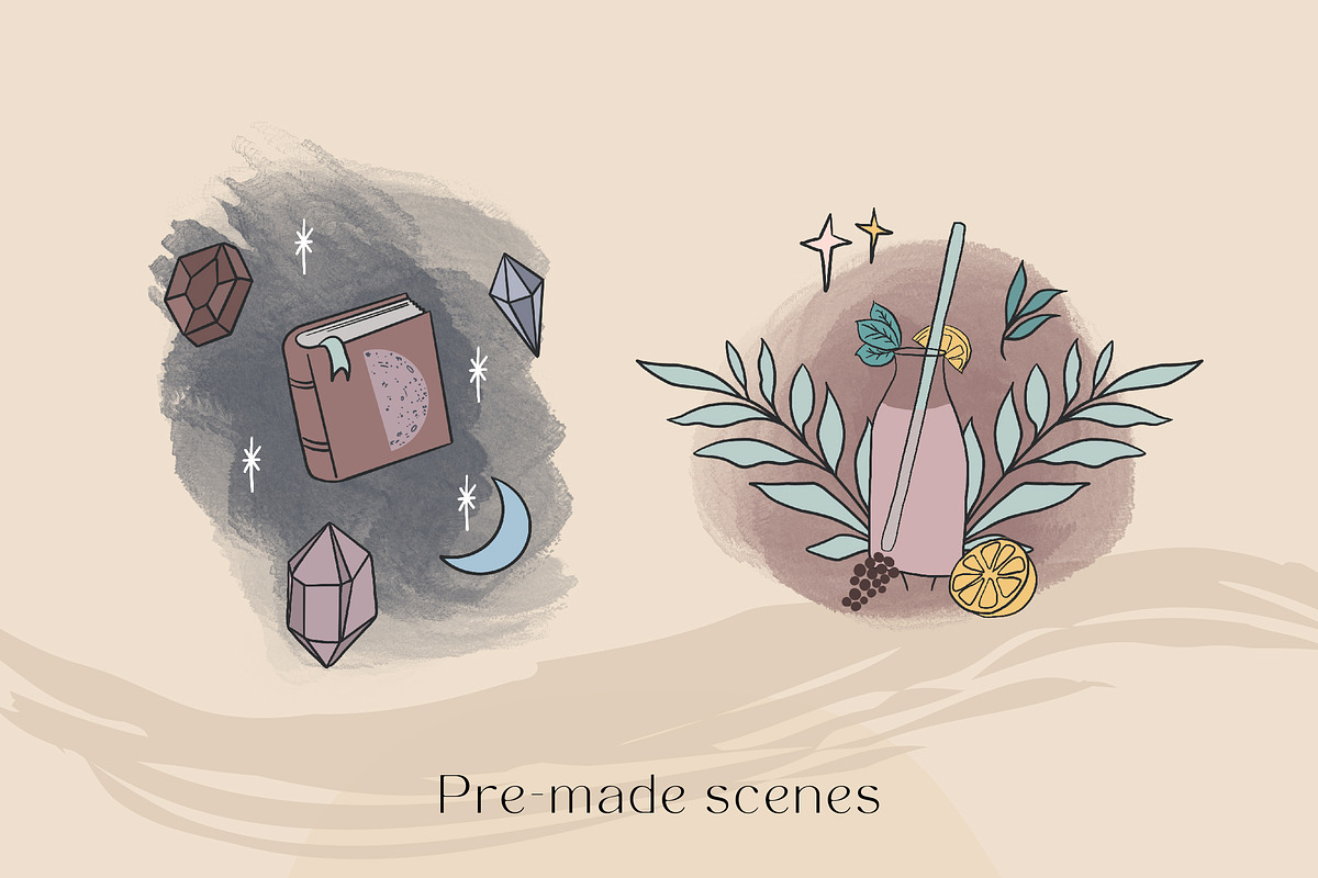 Solstice Rituals, Yoga & Mindfulness, a Healthcare Illustration by Camara Design (Photo 4 of 8)