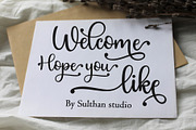 Sweet boho, a Script Font by Sulthan Studio (Thumbnail 5 of 8)