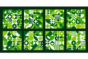 Geometric environment ecology Bauhau, an Illustration by Buch&Bee (Thumbnail 3 of 3)