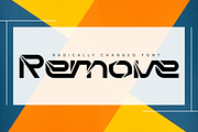 Radically Changed - Futuristic Font, a Sans Serif Font by 177Studio (Thumbnail 5 of 8)