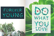 Natural Font - Vector alphabet, a Symbol Font by Fli Store (Thumbnail 6 of 8)