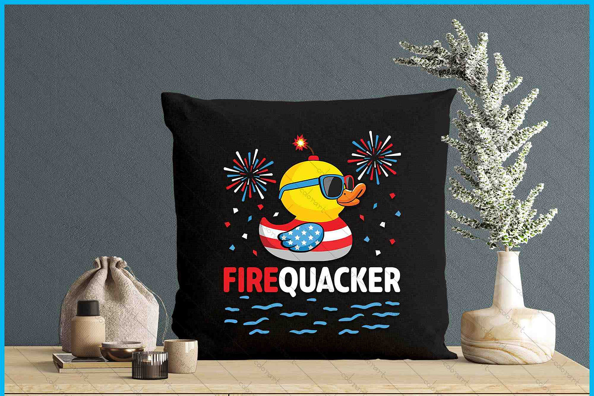 4th Of July Duck Firequacker, a Graphic by Creativeusart (Photo 4 of 4)