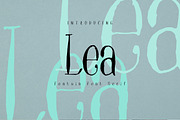 Lea Serif, a Serif Font by McJer.Studio (Thumbnail 1 of 7)